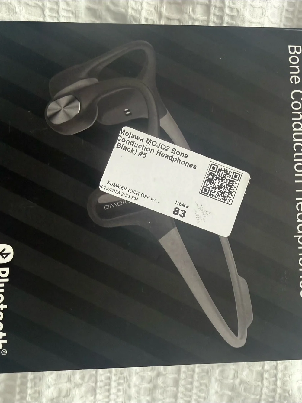 MOJO2 Bone Conduction Headphones - Black